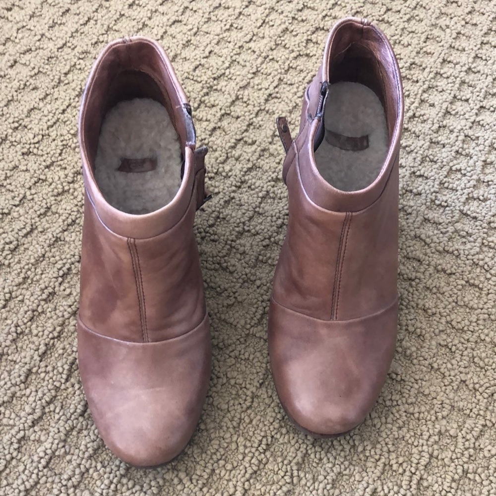 UGG wedge booties